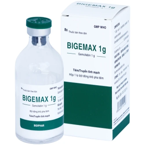 Bigemax 1g - Thuốc điều trị bệnh ung thư hiệu quả của Bidiphar 1