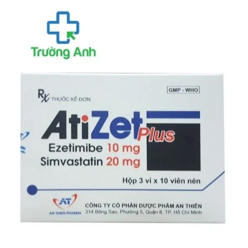 Atizet plus - Thuốc điều trị bệnh tim mạch của An Thien Pharma