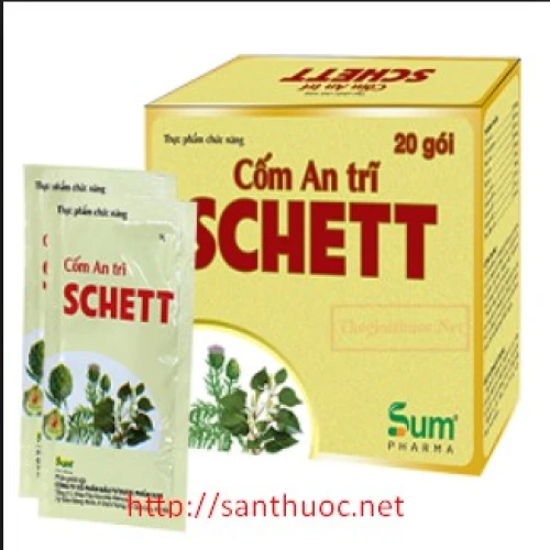 Cốm an trĩ Schett - Thực phẩm chức năng hỗ trợ phòng ngừa và điều trị bệnh trĩ hiệu quả