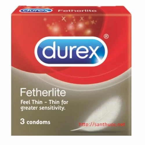 Durex fertherlite Box.3 - Bao cao su tránh thai hiệu quả
