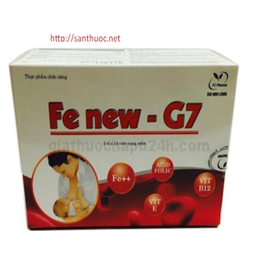 Fe new G7 - Giúp bổ sung vitamin và khoáng chất cho cơ thể hiệu quả