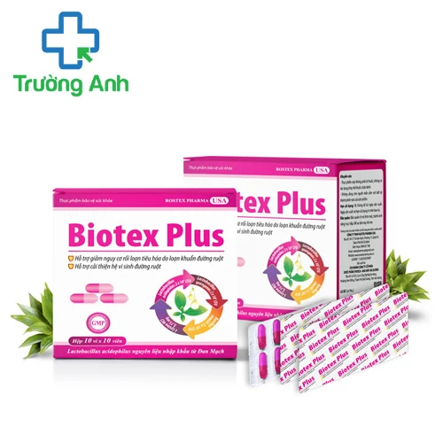 Biotex Plus - Bổ sung lợi khuẩn, điều trị rối loạn tiêu hóa