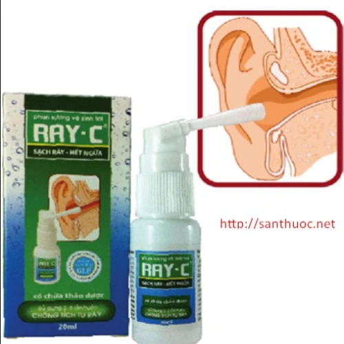 Ray C 12ml - Thuốc vệ sinh tai hiệu quả