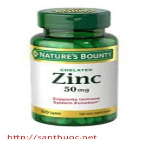 Chelated ZinC 50mg - Thực phẩm chức năng giúp bổ sung kẽm cho cơ thể hiệu quả