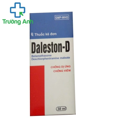 DALESTON-D 30 ML - Thuốc chống dị ứng hiệu quả của Trung Ương 3