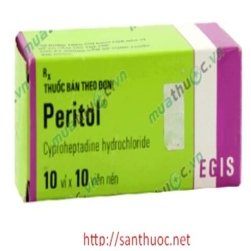 Peritol Tablet.4m - Thuốc chống dị ứng hiệu quả