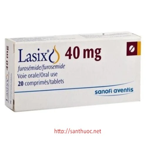 Lasix 40mg - Thuốc điều trị phù nề hiệu quả