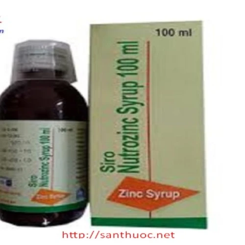 Nutrozinc 10mg/5ml Syrup.100ml - Thuốc bổ sung kẽm hiệu quả