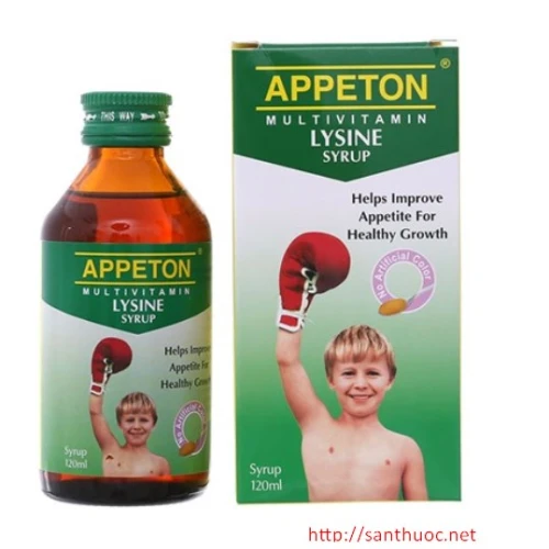 Appeton 120ml - Giúp tăng cường sức khỏe hiệu quả