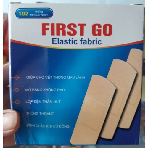 First Go Elastic fabric - Băng keo bảo vệ vết thương ngoài da