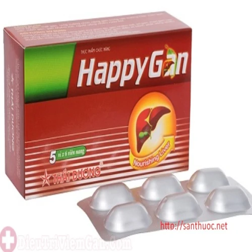 Happy Gan - Thực phẩm chức năng hỗ trợ điều trị các bệnh lý ở gan hiệu quả