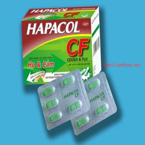 Hapacol CF - Thuốc giúp giảm ho, hạ sốt hiệu quả