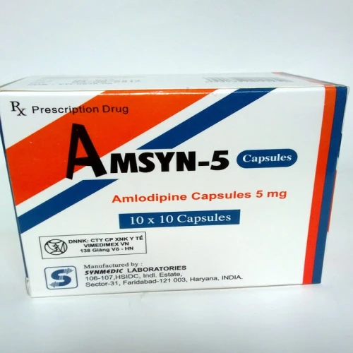 Amsyn-5  ngăn ngừa các cơn đau thăt ngực, tăng huyết áp