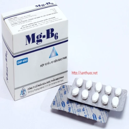 Mg B6 - Thuốc bổ sung vitamin và khoáng chất hiệu quả