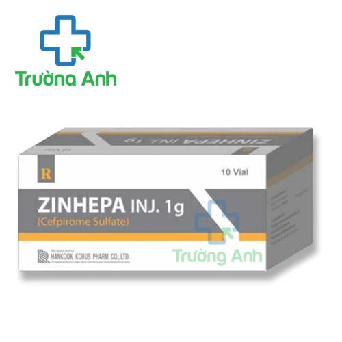 Zinhepa Inj - Điều trị nhiễm khuẩn đường hô hấp của Hàn Quốc