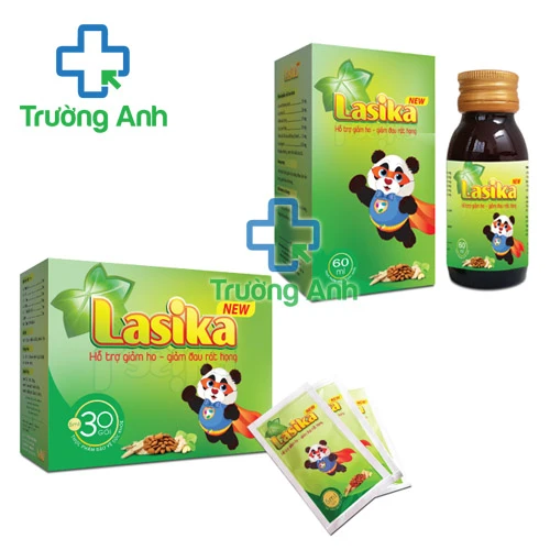 Lasika New - Hỗ trợ giảm ho, bổ phế, điều trị viêm họng