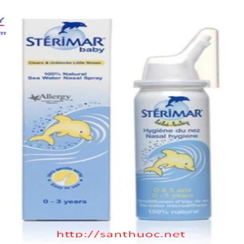 Sterimar BB Spr.50ml - Thuốc xịt mũi hiệu quả của Pháp 