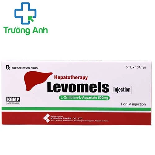 Levomels 500mg Injection - Thuốc tăng cường chức năng gan của Hàn Quốc