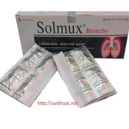  Solmux Broncho Cap.2/500 - Thuốc giúp trị ho hiệu quả