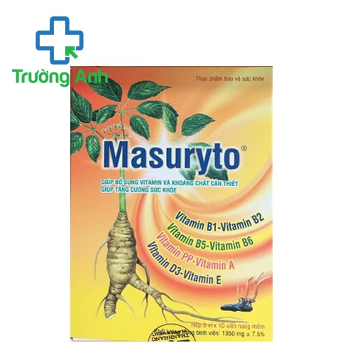 Masuryto - Thực phẩm bồi bổ sức khỏe hiệu quả của Linh Đạt