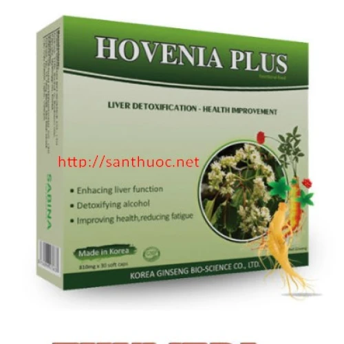 HOVENIA PLUS - Thuốc giúp thanh nhiệt, giải độc gan hiệu quả