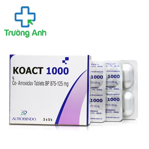 Koact 1000 - Kháng sinh điều trị bệnh nhiễm khuẩn của Ấn Độ