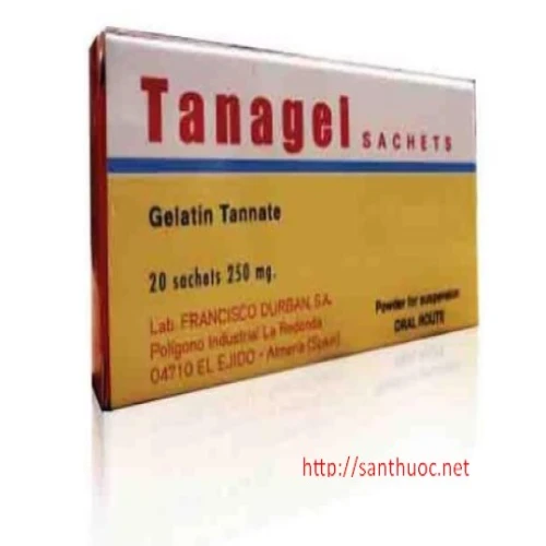  Tanagel Sac.250 - Thuốc điều trị tiêu chảy, viêm ruột hiệu quả