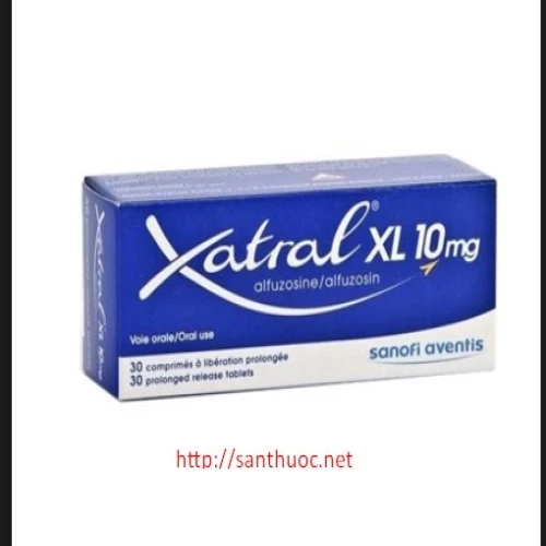 Xatral XL 10mg - Thuốc tăng sinh lành tính tuyến tiền liệt, bí tiểu cấp hiệu quả của Pháp