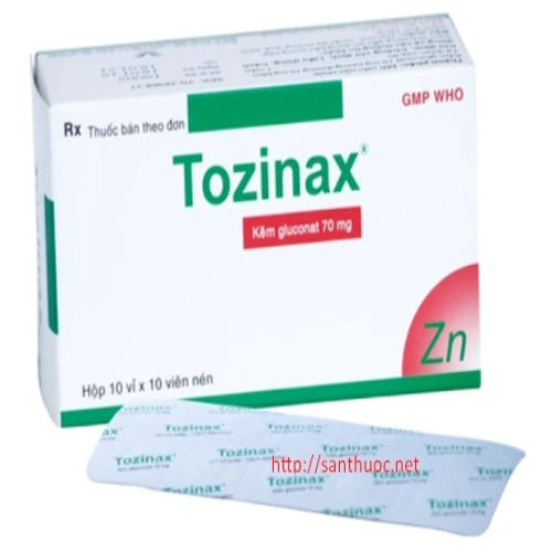 Tozinax 70mg - Thuốc bổ sung kẽm hiệu quả