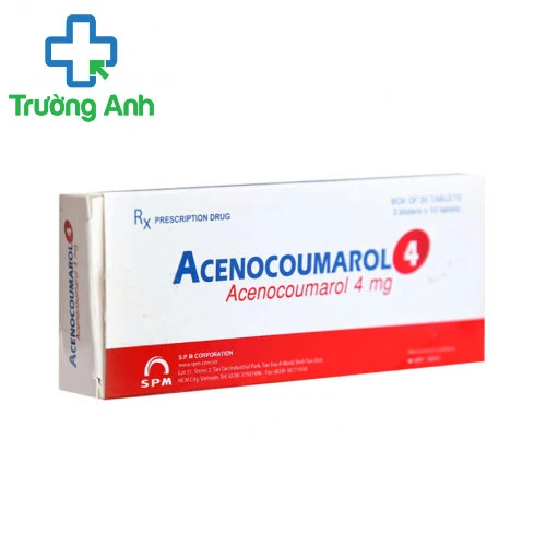 Acenocoumarol 4 - Thuốc điều trị huyết khối tĩnh mạch của SPM