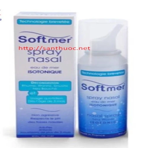 Softmer Spr.100ml - Thuốc xịt mũi hiệu quả