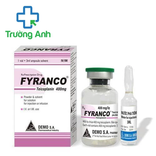 Fyranco 400mg - Thuốc điều trị bệnh nhiễm khuẩn của Hy Lạp