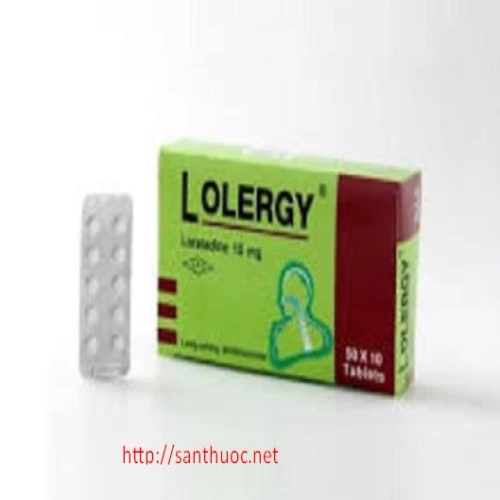 Lolergy Tab.10mg - Thuốc chống dị ứng hiệu quả