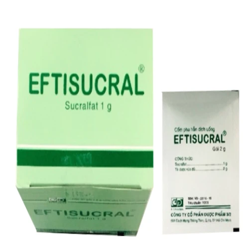 Eftisucral - Thuốc trị viêm loét dạ dày, tá tràng của F.T.PHARMA