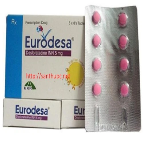 Eurodesa Tab.5mg - Thuốc chống dị ứng hiệu quả