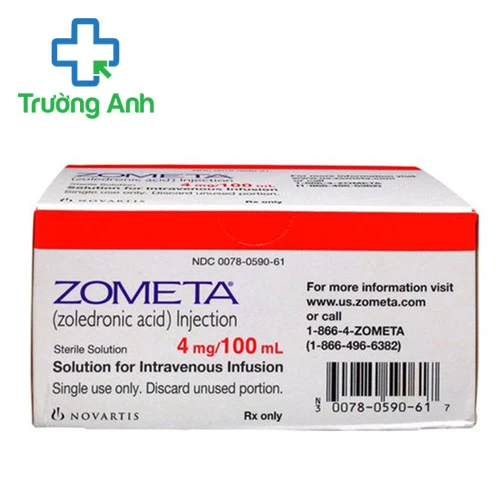 Zometa 4mg/100ml - Thuốc điều trị ung thư xương của Thụy Sĩ