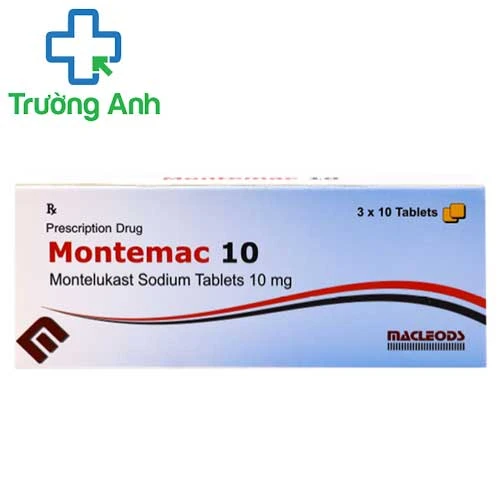 MONTEMAC 10 - Thuốc điều trị bệnh đường hô hấp của Macleods Pharm