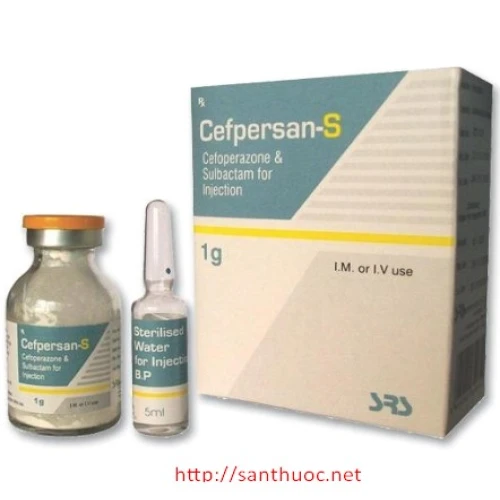 Cefpersan-S - Thuốc điều trị nhiễm khuẩn đường hô hấp hiệu quả của Ấn Độ