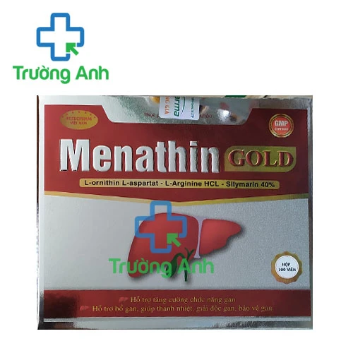 Menathin Gold - Thực phẩm tăng cường chức năng gan hiệu quả