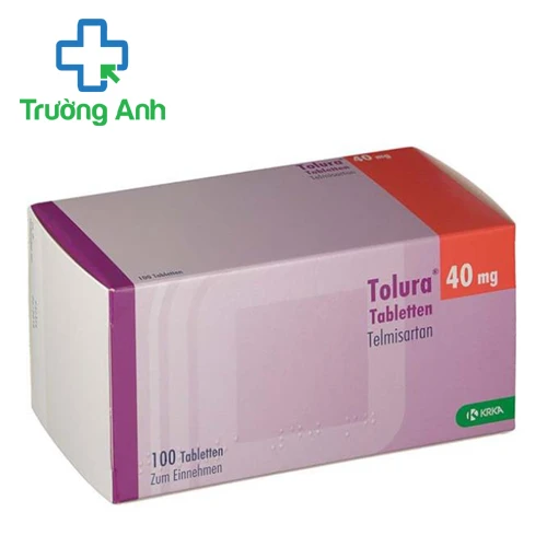 Tolura 40mg - Thuốc điều trị tăng huyết áp vô căn của Slovennia