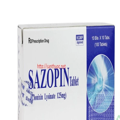 Sazopin 125mg - Thuốc giúp giảm đau, chống viêm hiệu quả của Hàn Quốc