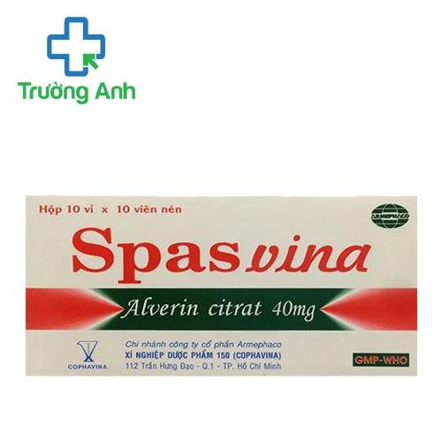 SPASVINA - Thuốc điểu trị bệnh tiêu hóa của Bộ Quốc Phòng 