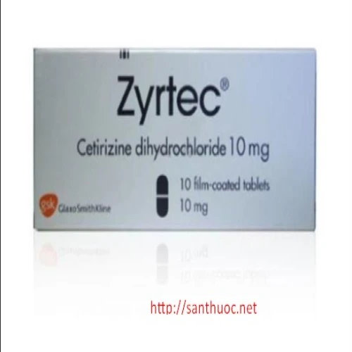 Zyrtec Tab.10mg - Thuốc chống dị ứng hiệu quả