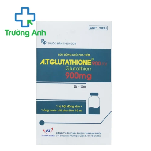 A.T Glutathione 900 Inj - Thuốc điều trị nhiễm độc hệ thần kinh