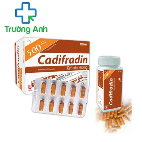 Cadifradin 500 - Thuốc điều trị bệnh nhiễm khuẩn của US Pharma USA