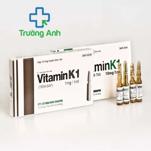 Vitamin K1 1mg/1ml Danapha - Thuốc điều trị thiếu vitamin K