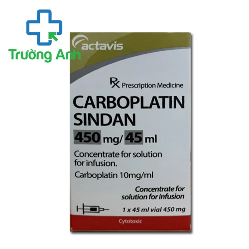 Carboplatin sindan 450mg/45ml - Thuốc trị ung thư của Romani