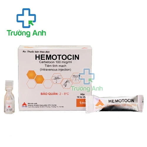 Hemotocin 100mcg/1ml - Thuốc sản khoa của Dược phẩm CPC1