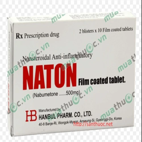 Naton 500mg  - Thuốc điều trị viêm đau xương khớp hiệu quả