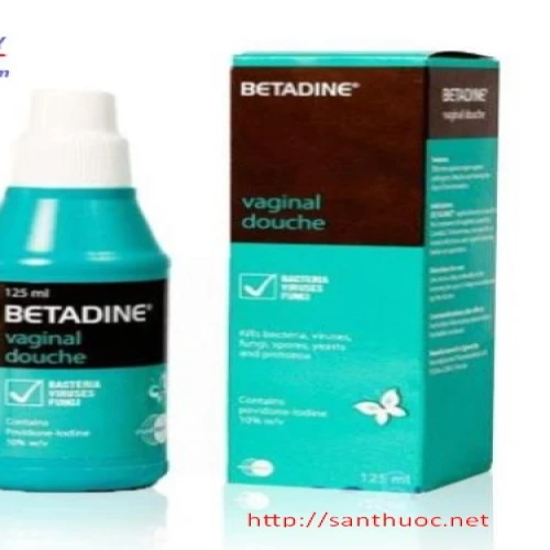 Betadine 10% 125ml Vaginal  - Thuốc hỗ trợ điều trị các bệnh phụ khoa hiệu quả